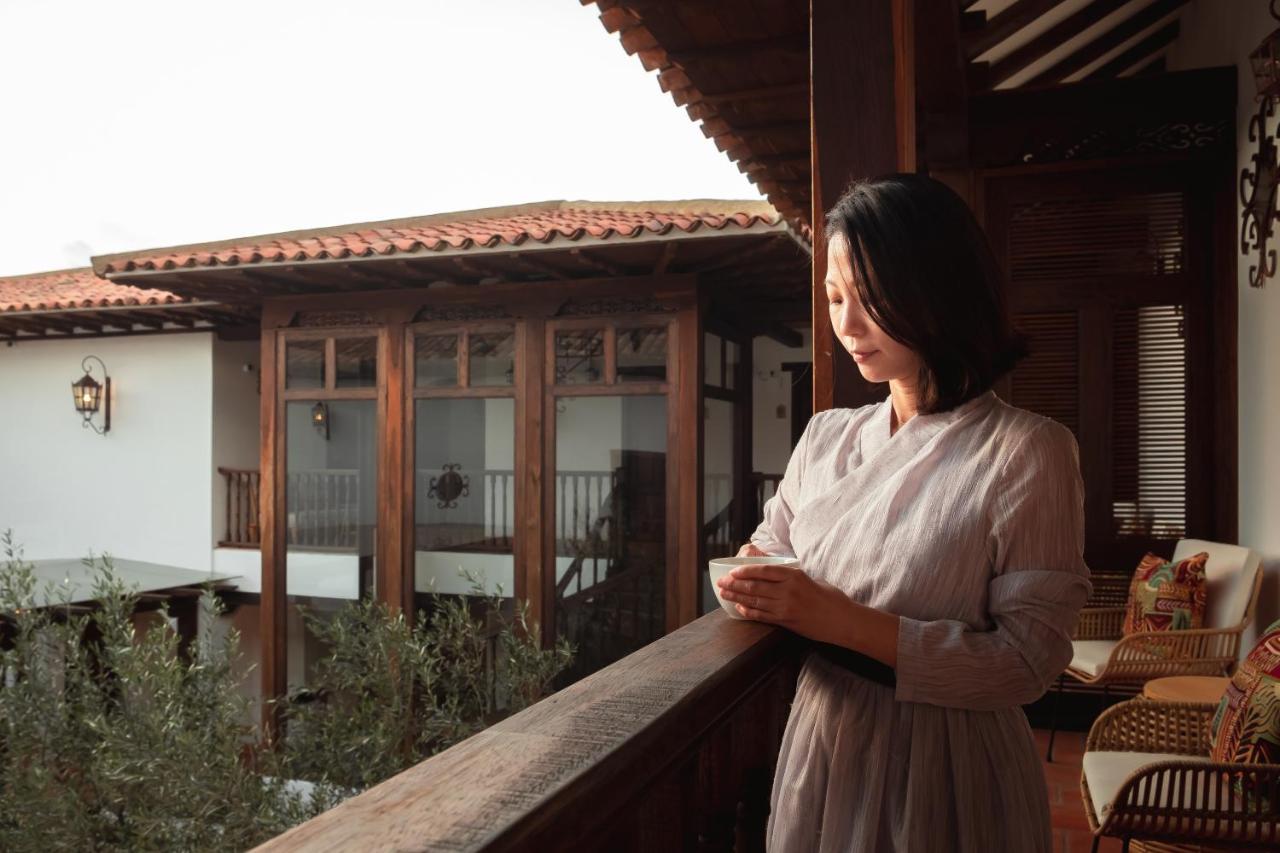 Hotel Casa Alcestre Villa de Leyva Esterno foto